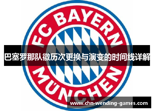 巴塞罗那队徽历次更换与演变的时间线详解 巴塞罗那队徽历次更换与演变的时间线详解